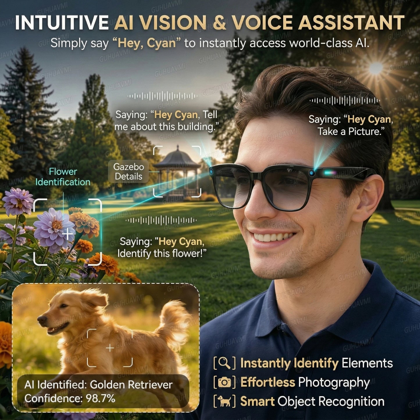 2026 Smart Glasses Men 4K 8MP HD Camera 150+Language Translation ChatGPT WIFI Video Recording Bluetooth CallAudio Glasses Women