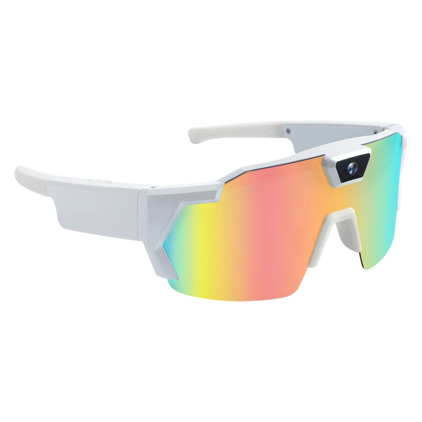 4K HD 1080P POV Sports Glasses with Camera 16GB Action Sunglasses Video Recording Glasses for Outdoor Activity Cycling Hiking