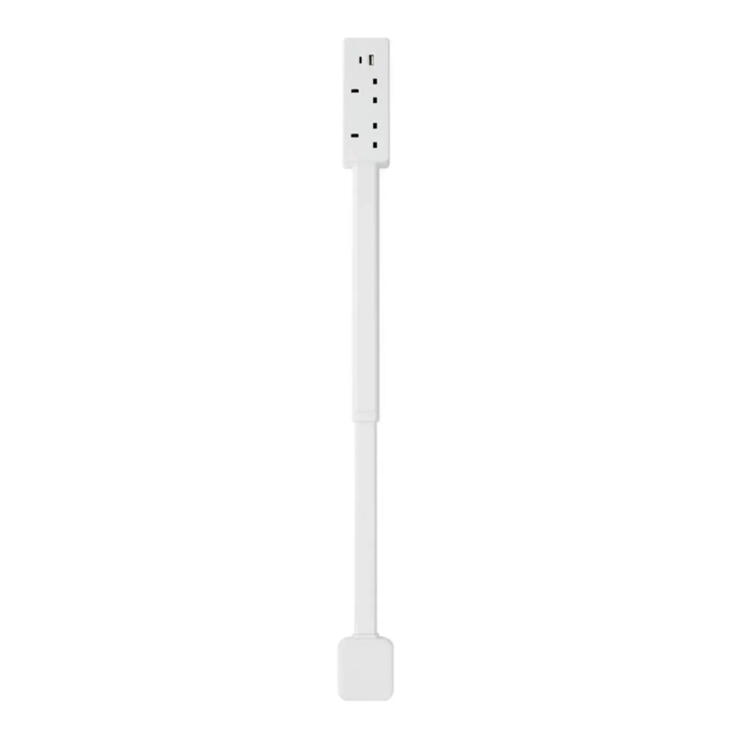 New Electrical Wall Plug Rotates Electrical Outlet Extender Adjustable Length Power Outlets Extender Power Socket for NightStand